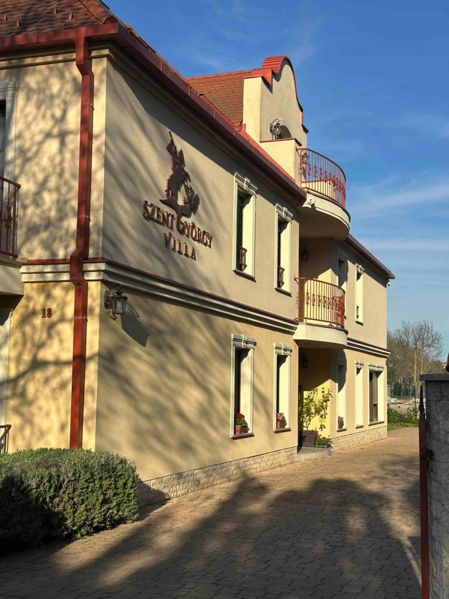 Szent Gyoergy Villa Apartmanhaz Heviz Bagian luar foto